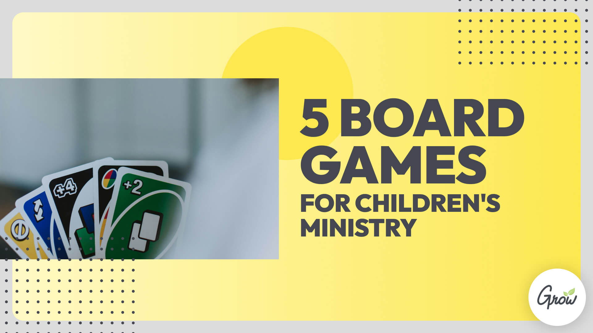 5 Board Games for Children's Ministry