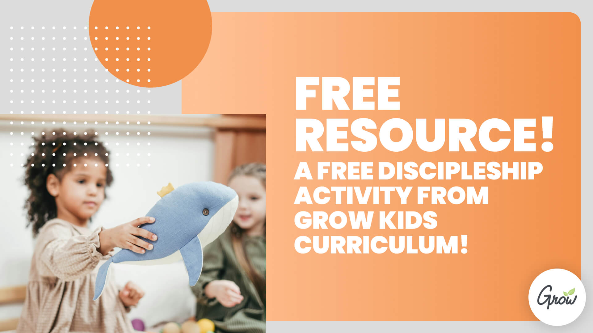 Free Resource! A Free Discipleship Activity from Grow Kids Curriculum!