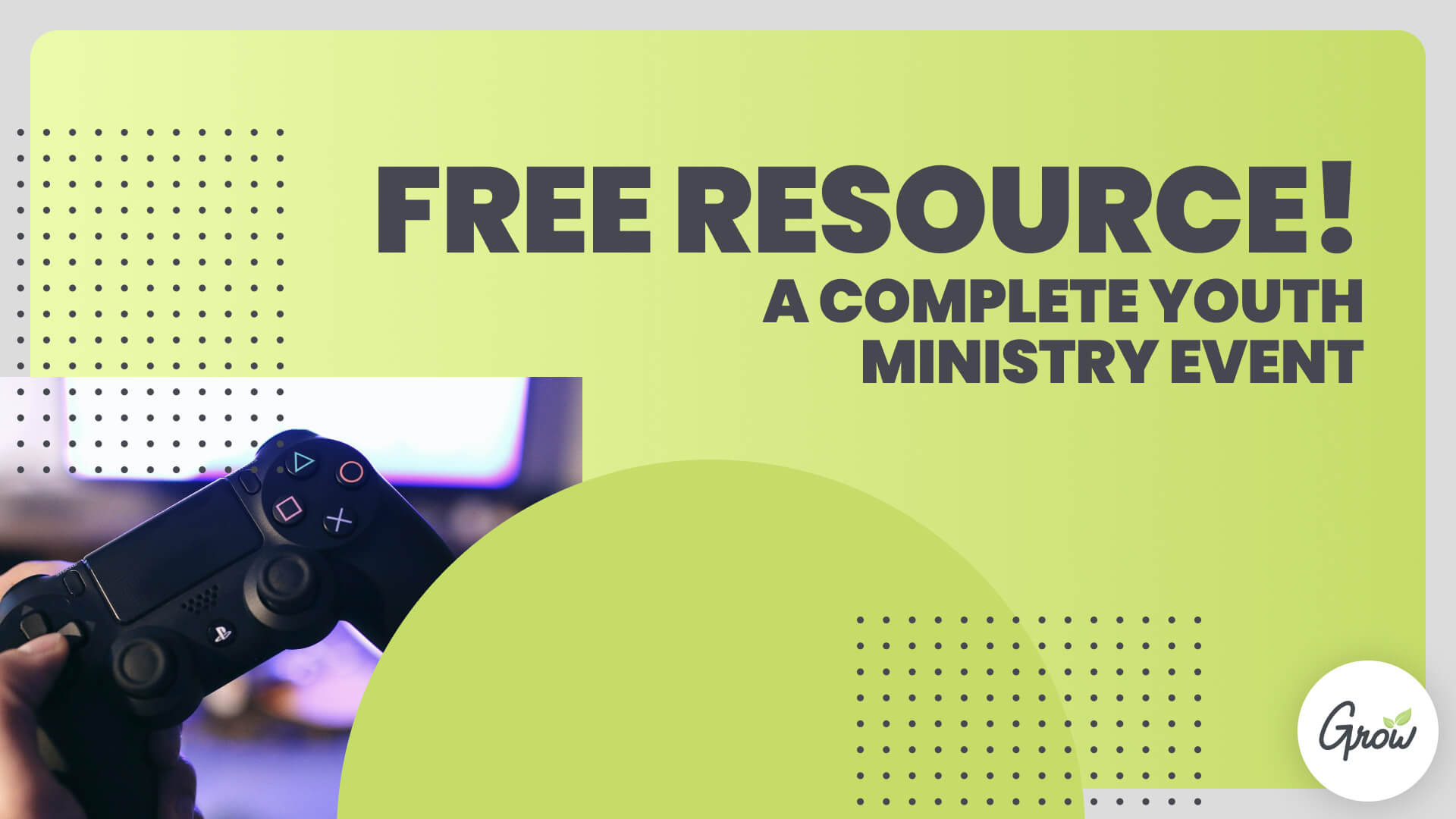 Free Resource! A Complete Youth Ministry Event