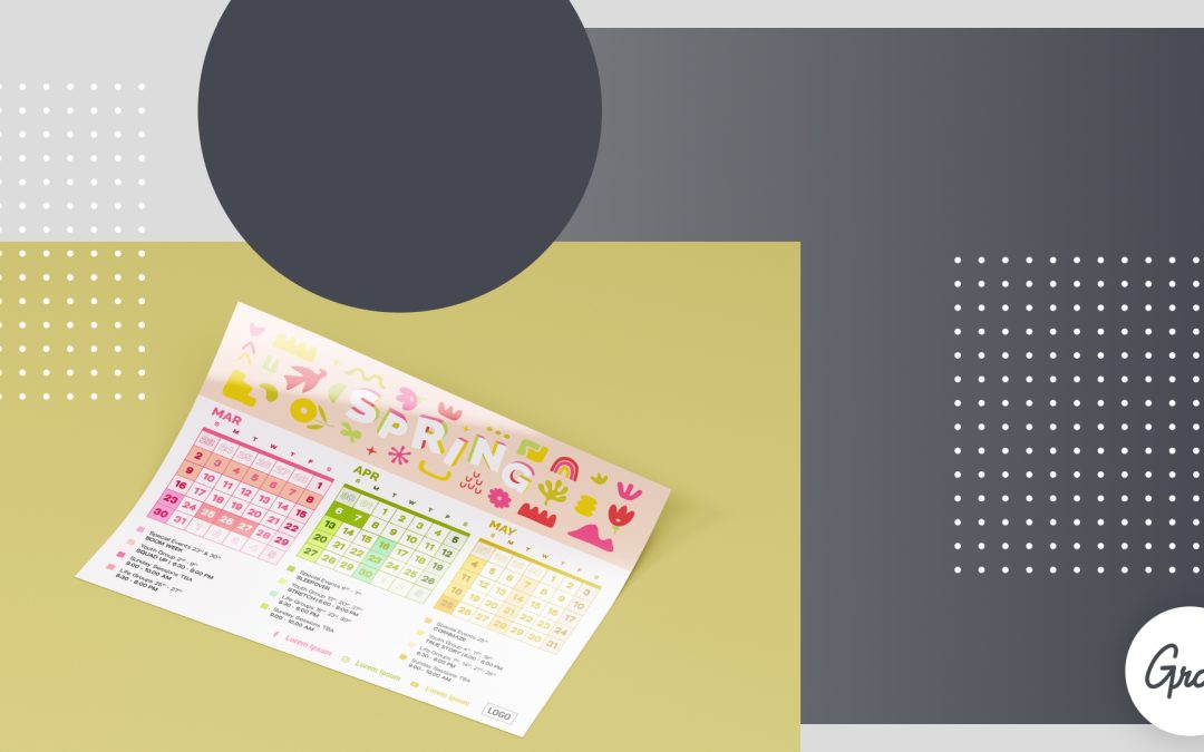 A Free Spring Calendar for Kids Ministry